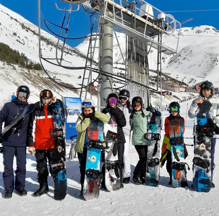 el mejor Club de snowboard en Madrid